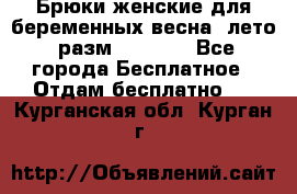 Брюки женские для беременных весна, лето (разм.50 XL). - Все города Бесплатное » Отдам бесплатно   . Курганская обл.,Курган г.